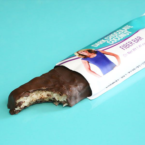 Dark Chocolate Coconut Fiber Bar - Box of 12