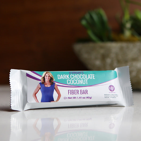Dark Chocolate Coconut Fiber Bar - Box of 12