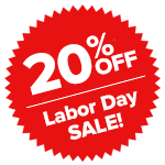Labor Day Sale!